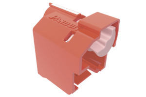 Kit de 10 Dispositivos Para Impedir Desconexión de Plug RJ45, Color Rojo, Incluye Herramienta para Instalar/Retirar