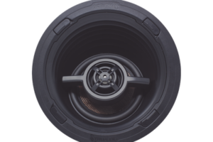 Altavoz LCR | Rango Medio Giratorio | Angulo para Techo de 3 Vias | Cine en Casa | Woofer de 7in de Fibra de Carbono | Tweeter de 1in | 175W | 8Ω
