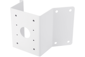 Adaptador de esquina compatible con montaje de pared SBP-300WM1, SBP-300WMW1 para domos fijos y PTZ Wisenet