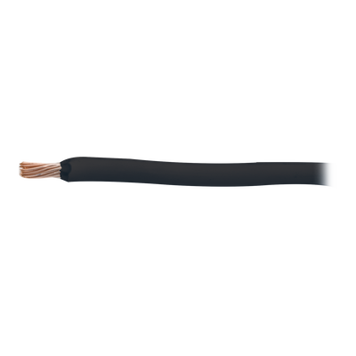 Cable Eléctrico de Cobre Recubierto THW-LS Calibre 4 AWG 19 Hilos Color Negro (100 metros)