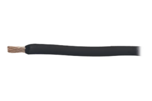 Cable de Cobre Recubierto THW-LS Calibre 2/0 AWG 19 Hilos Color Negro (Retazo de 25 metros)