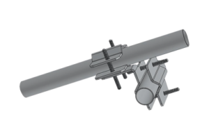 Herraje Adaptador Cruzado para Mástil para Diámetros desde 7/8" hasta 2".