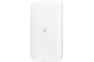 Antena sectorial simétrica UniFi, doble banda con apertura de 90° en 2.4 GHz (10 dBi) y 45° en 5 GHz (15dBi)