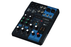 Mezcladora de Audio | 6 Canales | 2 entradas de micro/6 de línea (2 mono + 2 estéreo) | Efectos Integrados | Alimentación Phantom