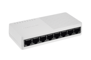 Switch No Administrable de Escritorio de 8 Puertos / Fast Ethernet  10 / 100 Mbps / Diseño Compacto y Estetico