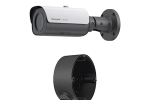 Bala IP 5 Megapixel / Lente Mot. 5 a 50 mm (10X Zoom) / 60 mts IR / NDAA / ONVIF / H.265 /  Exterior IP67 / Antivandálica IK10 / PoE+ / Alarmas I/O / Serie 60 / Honeywell Security / Incluye Caja de Conexión