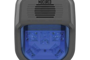 Sirena Estrobo Color Azul Para Paneles y Detectores Macurco