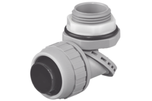 Conector Multi Posición de Nylon de 1" para Tubería Liquidtight Polytuff.