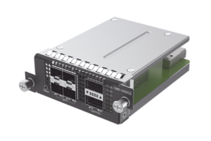 RG-CS85 series switch  expansion cards，4 x 10G BASE-X SFP+Ports, 2 x 100G BASE-X QSFP28 ports