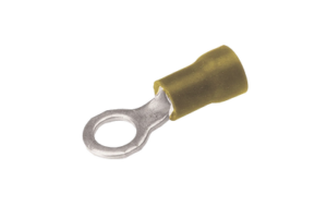 Zapata Terminal de Ojillo  para Tornillo 5/16 in (8 mm)/ Calibre 12-10 AWG / Con Aislamiento de Vinilo.