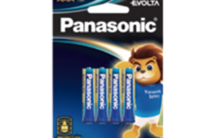 Batería Alcalina AAA 1.5V PANASONIC / No recargable / 4B