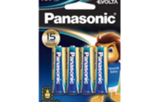 Batería Alcalina AA 1.5V PANASONIC / No recargable