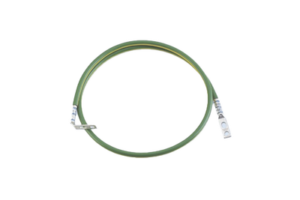 Jumper Para Aterrizar Equipos en Racks o Gabinetes, 6 AWG, con Terminal Doblada a 90 Grados, 0.60 m de Largo