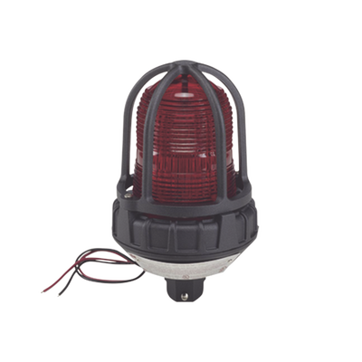 Luz estroboscópica para ubicaciónes peligrosas, montaje tipo tubo, 230-240Vca, rojo