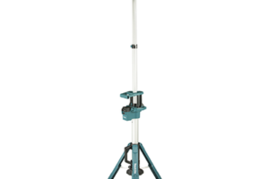Torre para Iluminación inalámbrica de Zona/Multidireccional con tres Cabezales, se extiende hasta 2.2 metros, Utiliza batería LXT® Litio‑Ion de 18V.