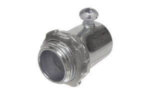 Conector de 1 1/4" (32 mm) para Pared Delgada con Tornillo.