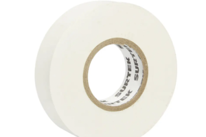 Cinta para aislar color Blanco de 19 mm x  9 metros / Fabricada en PVC / Adhesivo acrílico.