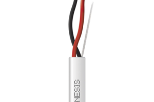 Bobina de 305 Metros de Cable / 2x16 AWG / Tipo CMR-CL3R / Color Blanco / Para Aplicaciones de Alarmas de Intrusión, Control de Acceso, Automatización, Interfonos y Tv Porteros