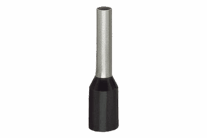 FERRUL PARA CALIBRE 1.5MM2 / 16 AWG / L: 12 L1: 6 D: 4 D1: 3,5 D2: 1,7 / COLOR: NEGRO