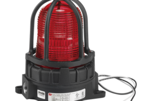 Luz de advertencia LED para ubicaciónes peligrosas, montaje para superficies,  24 VCD , color Rojo
