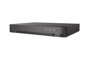 DVR 4 Canales TurboHD + 2 Canales IP / 5 Megapixel Lite - 3K Lite / Acusense (Evista falsas alarmas) / Audio por Coaxitron / 1 Bahía de Disco Duro / Salida de Video en Full HD