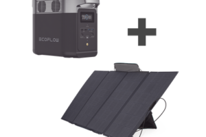 Kit de Estación de Energía Portátil 1024Wh + Panel Solar Flexible 400W