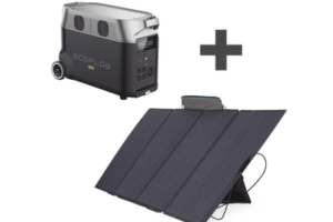 Kit de Estación de Energía Portátil 3600Wh + Panel Solar Flexible 400W