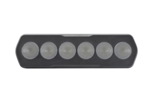 Luz de Trabajo Ultra brillante Rectangular, 6 LED, 1300 Lúmenes, 12-24 Vcd