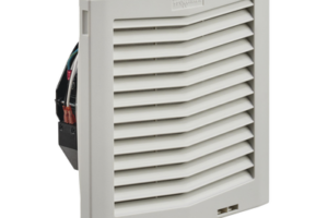 Ventilador Con Filtro de Montaje Lateral HF10, Con Flujo de Aire de 159 CFM, 115 Vca, Color Gris Claro