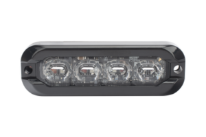 Luz perimetral , 8 LED Ultra Brillantes, Dual Color Rojo / Azul