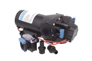 Bomba controlada por presión Par Max HD 4' a 12 Vca, alta presión 40 psi 15 lpm / 4 gpm