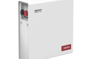 Batería de Litio Hierro Fosfato (LiFePO4)  de 5 Kwh, 51.2 Vcc, 100 Ah, Outdoor, Instalación a pared