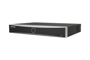 NVR 12 Megapíxel (4K) / 4 canales IP / 4 Puertos PoE+ / Reconocimiento Facial / AcuSense (Evita Falsas Alarmas) / 1 Bahías de Disco Duro / HDMI en 4K / 300 Metros PoE Modo Extendido