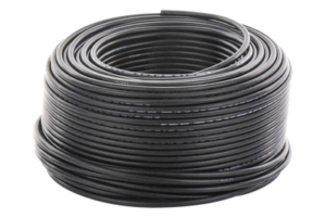 Bobina de 100 metros / Cable Fotovoltaico / Negro / Recubrimiento XLPE / 4mm² / 12 AWG / Hasta 1,800 Vcc