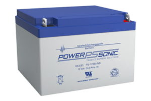 Batería 12V, 26AH, Para Respaldo, Tecnologías AGM/VRLA, 5 Años Vida Útil, Terminales M5, Reconocida UL