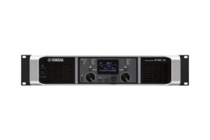 Amplificador de audio Clase D | 300 W x 2 a 8Ω | 500 W x 2 a 4Ω. | Baja Impedancia | Procesamiento Inteligente