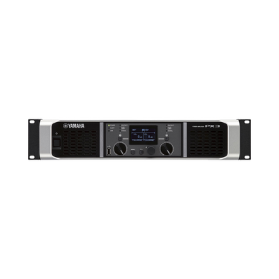 Amplificador de audio Clase D | 300 W x 2 a 8Ω | 500 W x 2 a 4Ω. | Baja Impedancia | Procesamiento Inteligente