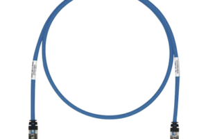 Patch Cord Cat6A, Blindado S/FTP, CM/LS0H, 30 ft, Color Azul