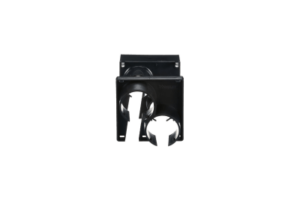 Tapa con 2 Salida a Tubo Corrugado de 1.5in (38mm), Para uso con Canaletas 4X4 FiberRunner™, Color Negro