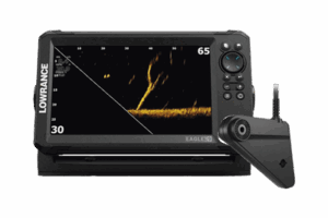 Eagle eye 9 ecosonda en pantalla horizontal IPS de 9 pulgadas, incluye transductor ojo de águila