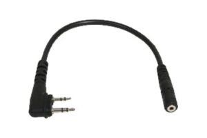 Cable adaptador para radios IP100H con accesorios de audio HS94, HS95 con función Vox