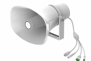 Altavoz SIP IP para voceo y paging, 2 líneas SIP, potencia de hasta 30W,  alimentación vía PoE