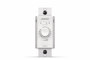 ControlCenter Controlador de volumen y seleccion de fuente (A/B/C/D) de zona digital | Blanco