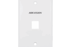 Placa de Pared (Face Plate) / 1 Puerto / Color Blanco / Caja con 20 Piezas / ABS