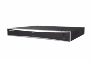 [Acusearch] NVR 12 Megapixel (4K) / 32 canales IP / 16 Puertos PoE+ / Recocimiento Facial / AcuSense (Evita Falsas Alarmas) / 2 Bahías de Disco Duro / HDMI en 4K / Alarmas I/O / 300 Metros PoE Modo Extendido