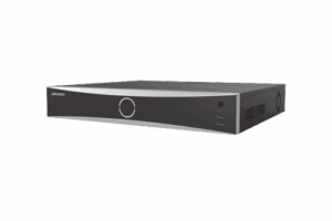 NVR 32 Megapíxel (8K) / 16 Canales IP / 16 Puertos PoE+ / ACUSENSE / ANPR / Conteo de Personas / Reconocimiento Facial  / 4 Bahías de Disco Duro / Soporta POS / Alarmas I/O