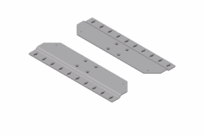 Montaje de Pared para Gabinetes ComLine, De Aluminio, Color Gris