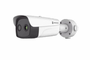 Bala IP Térmica 640 × 512 / Lente 50 mm / Termométrica / Detección de Temperatura / PoE+ / Exterior IP67 / Recubrimiento Anticorrosivo / MicroSD