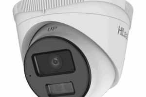 [Dual Light] Turret IP 4 Megapixel  / Lente 2.8 mm / 20 mts IR + 20 mts Luz Blanca / Micrófono Integrado / ACUSENSE Lite / Exterior IP67 / PoE / dWDR / H.265+ / ONVIF