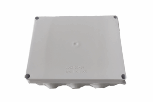 Caja de Conexiones Impermeable IP65, 10 Entradas, Dimensiones 200 x 155 x 80 mm, para Instalaciones Industriales, Comerciales y Residenciales, Incluye Tornillería para su Instalación